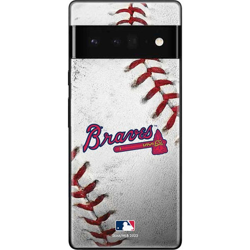 MLB Atlanta Braves Game Ball Google Pixel 6 Pro Skin